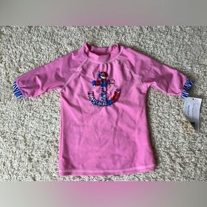 Kids Size 4 Cabana Beach SPF 50 Swim Shirt NWT